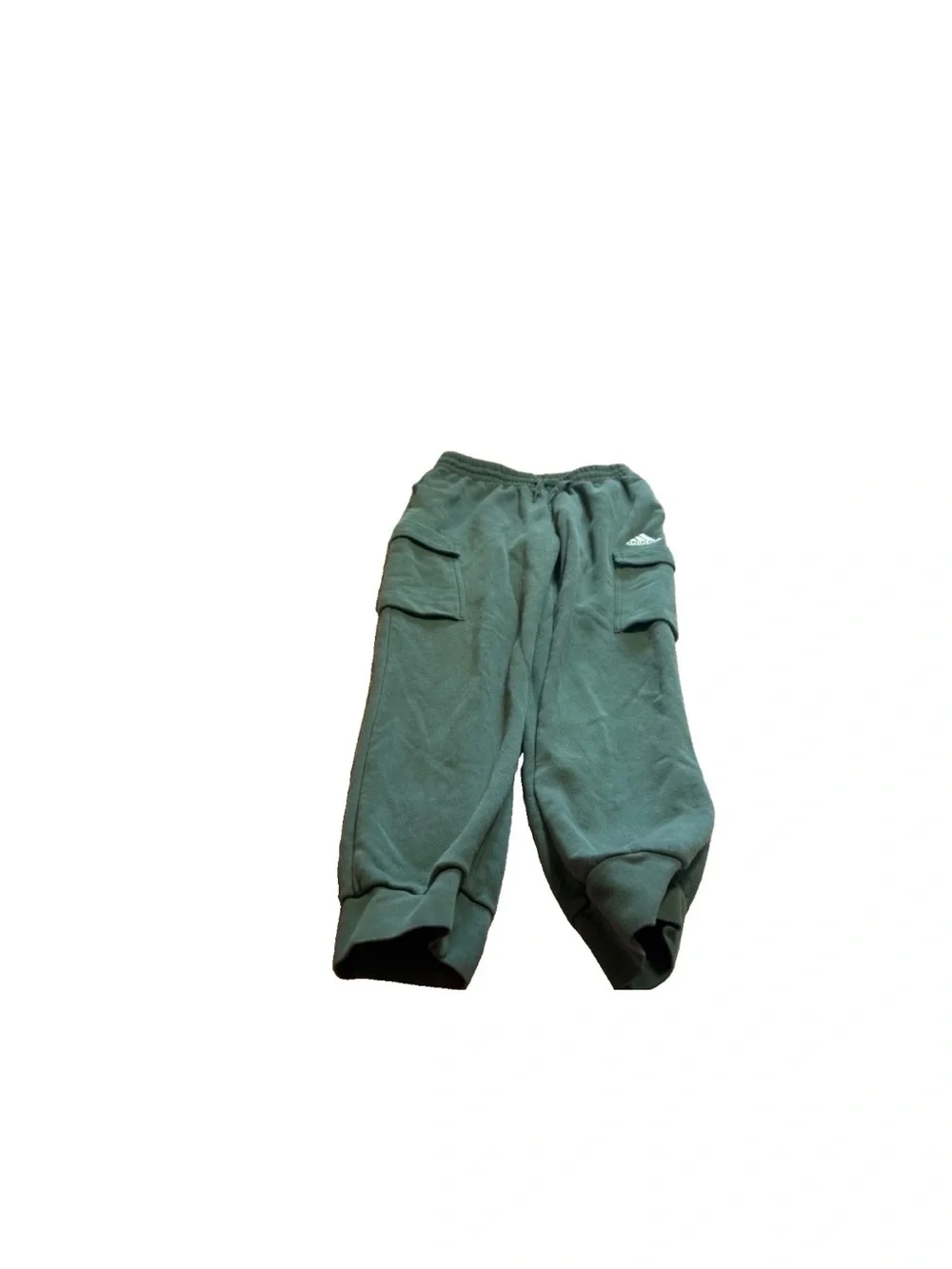 Adidas Mens Green Cargo Sweatpants! Medium 34x30
